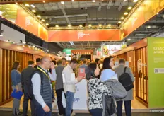 The PromPeru country pavilion was filled with many visitors during the three days of the show.